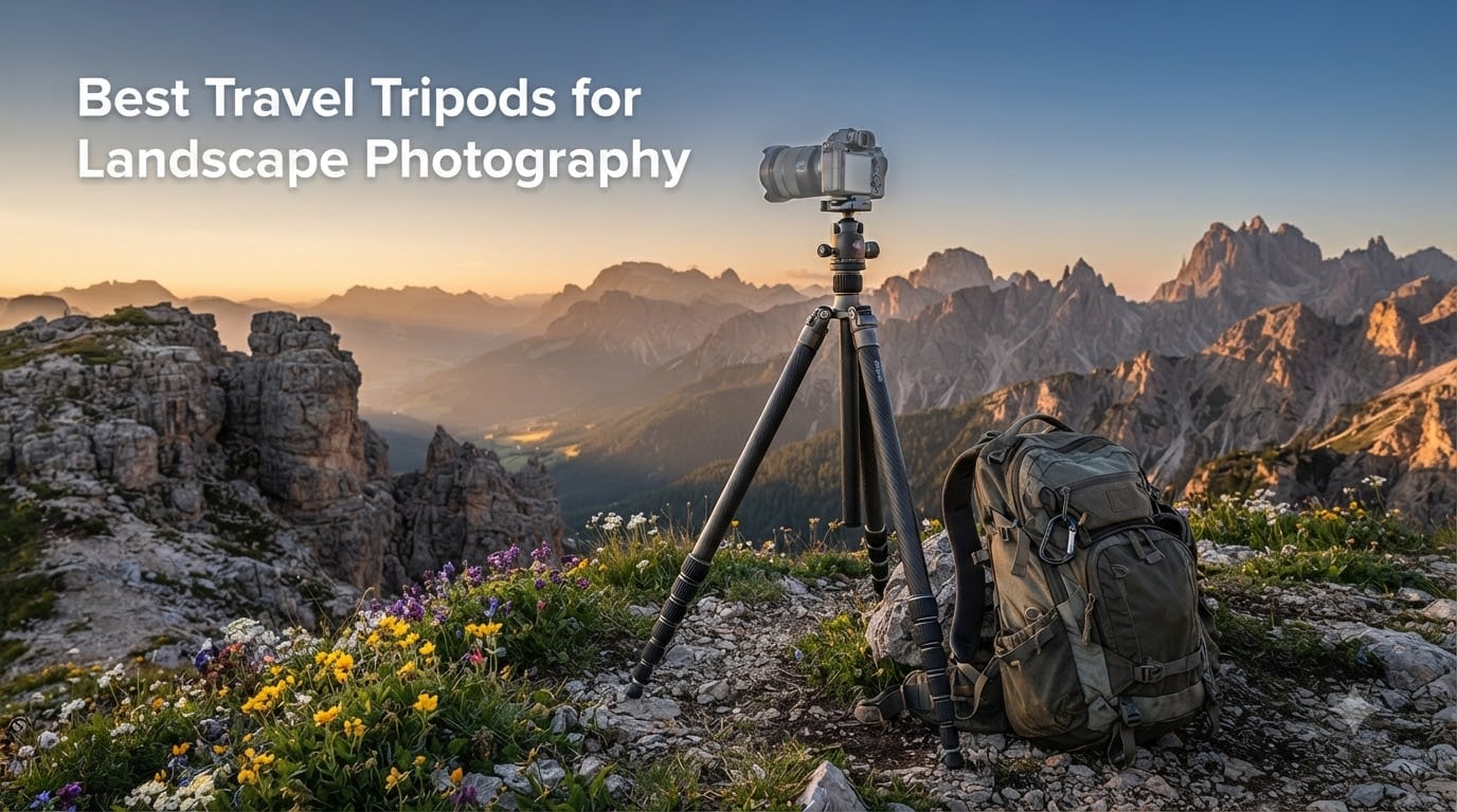 Best Travel Tripods for Landscape Photography