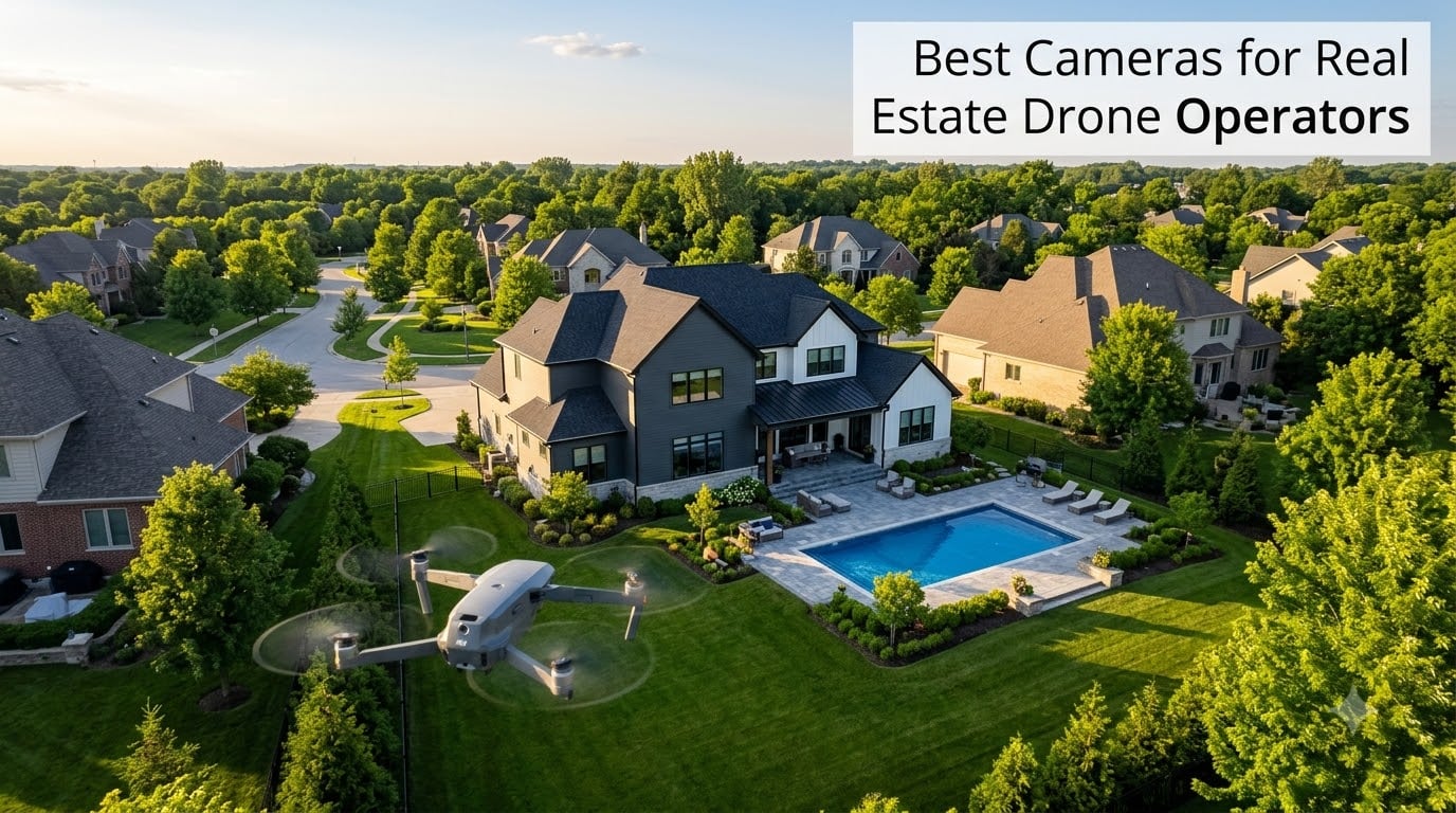 Best Cameras for Real Estate Drone Operators