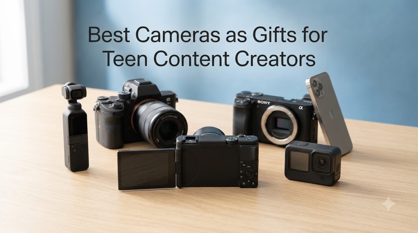 Best Cameras as Gifts for Teen Content Creators