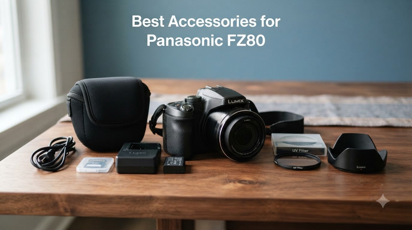 Best Accessories for Panasonic FZ80