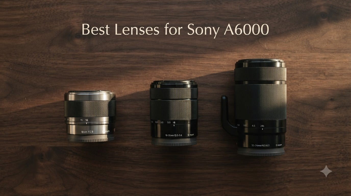 Best Lenses for Sony A6000