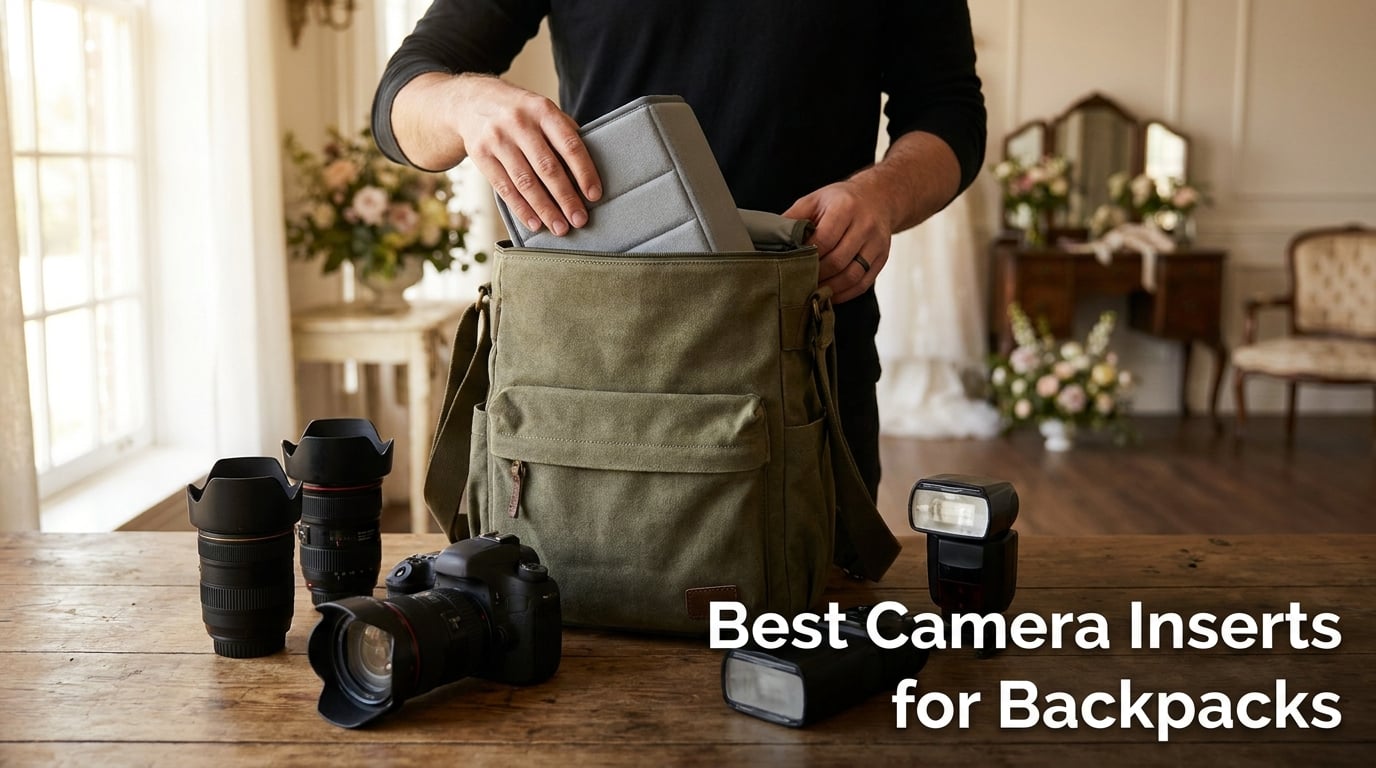 Best Camera Inserts for Backpacks