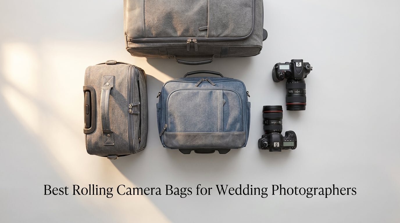 Best Rolling Camera Bags for Wedding Photographers
