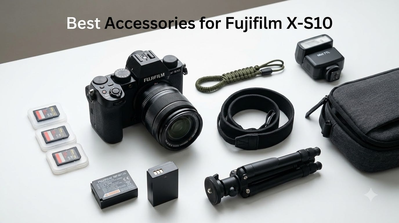 Best Accessories for Fujifilm X-S10