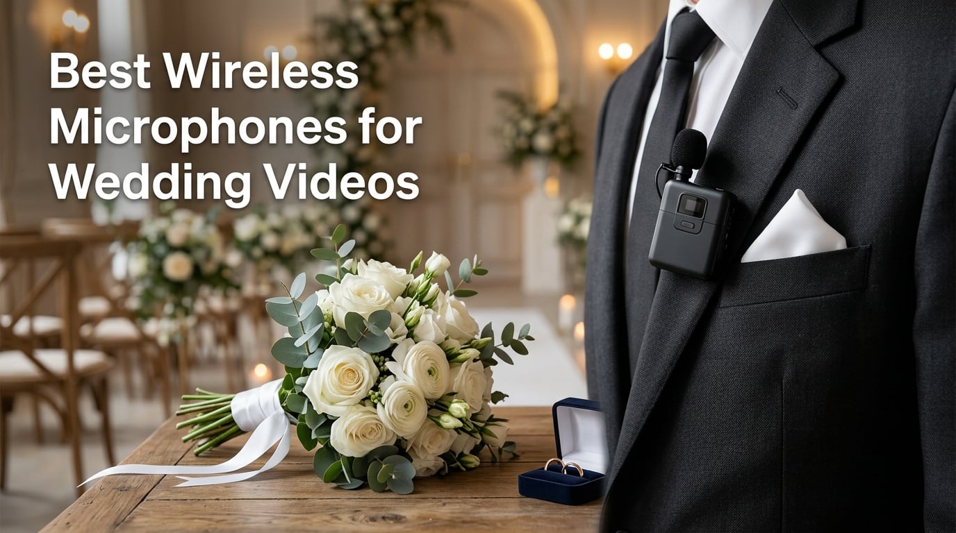 Best Wireless Microphones for Wedding Videos