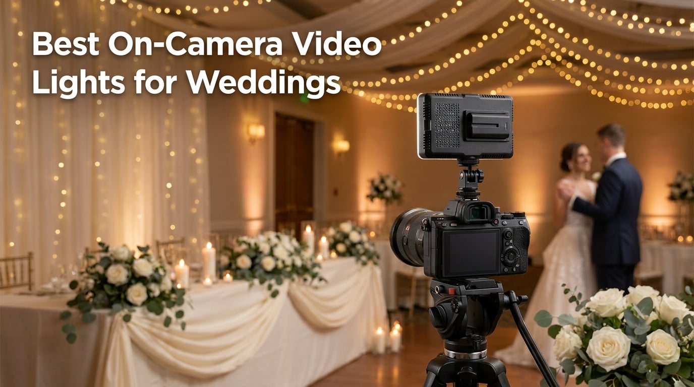Best On-Camera Video Lights for Weddings