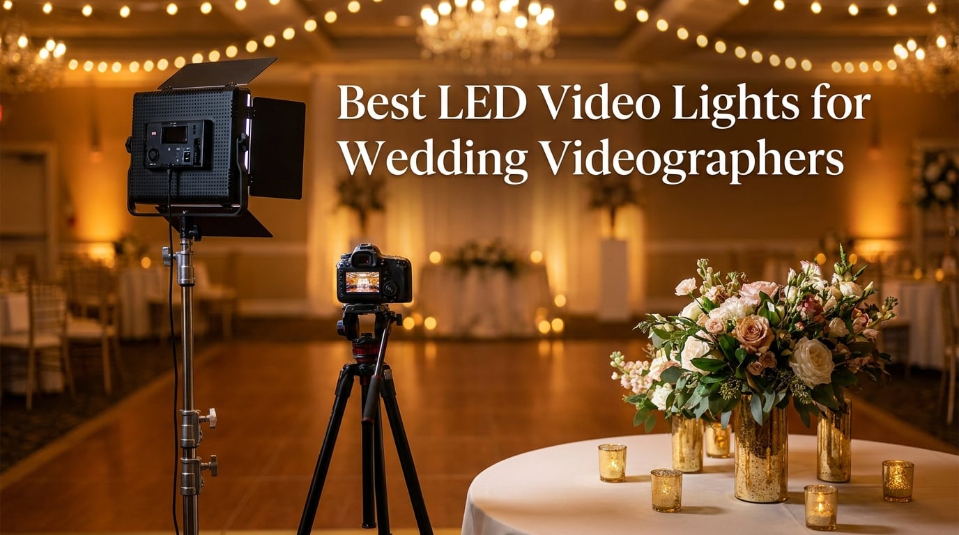 Best LED Video Lights for Wedding Videographers
