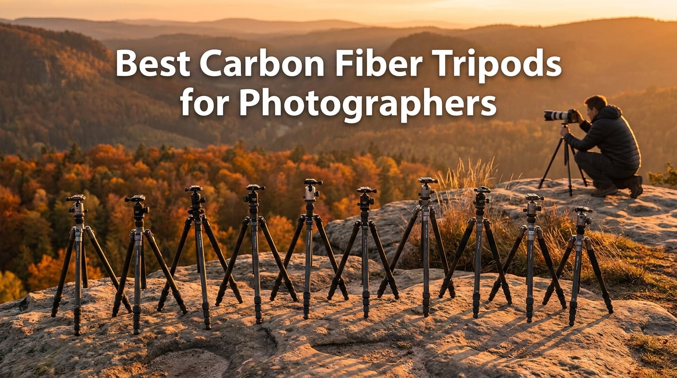 Best Carbon Fiber Tripods for Photographers