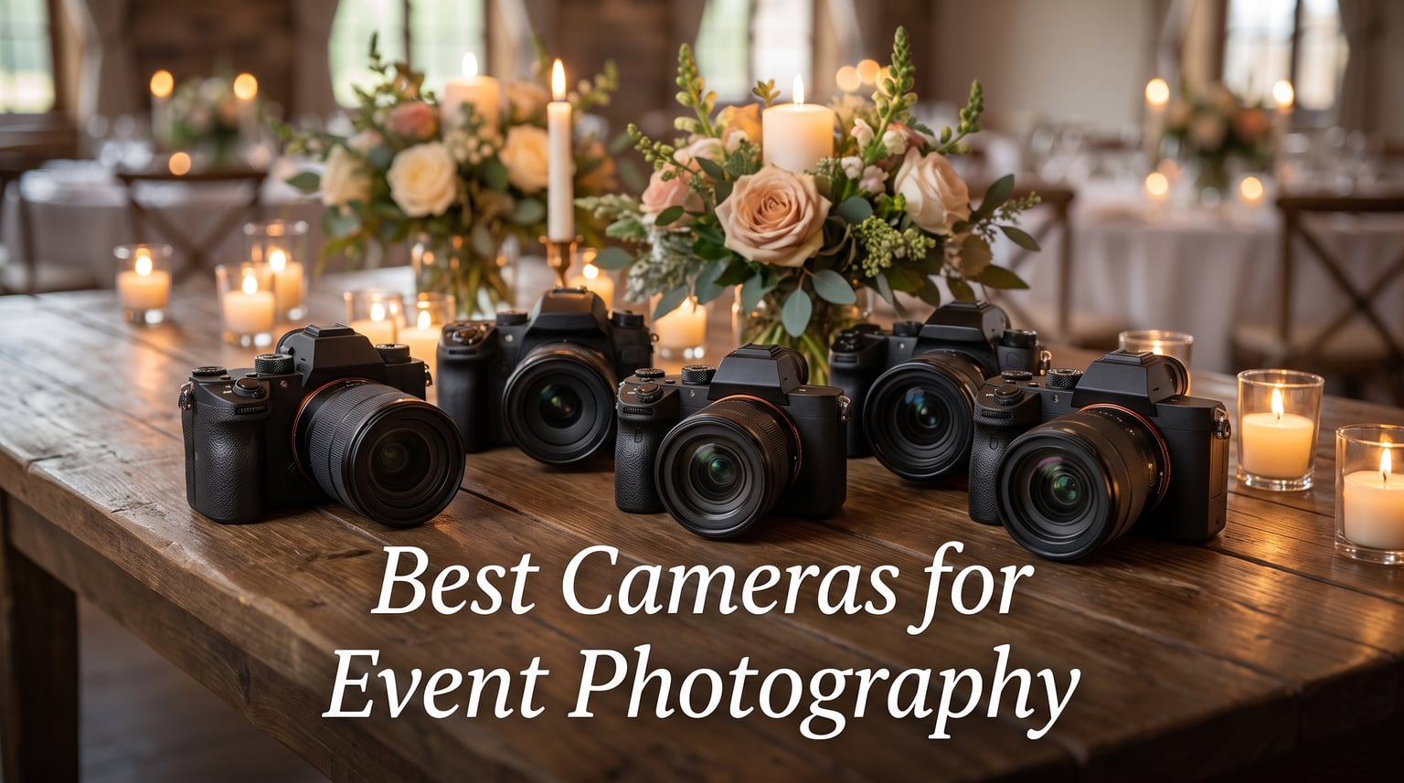 Best Cameras for Event Photography