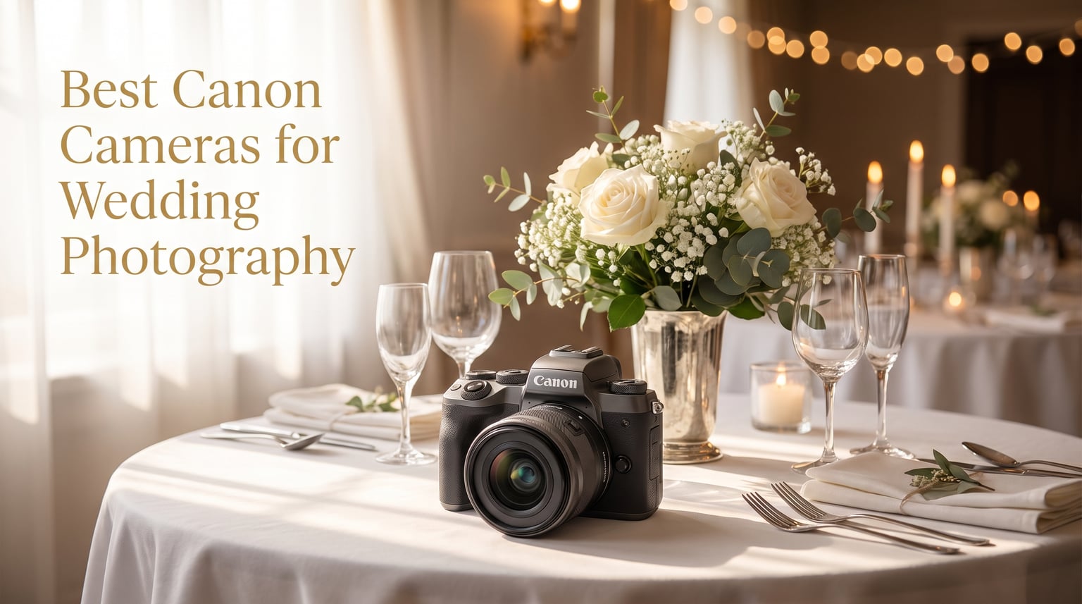 Best Canon Cameras for Wedding Photography