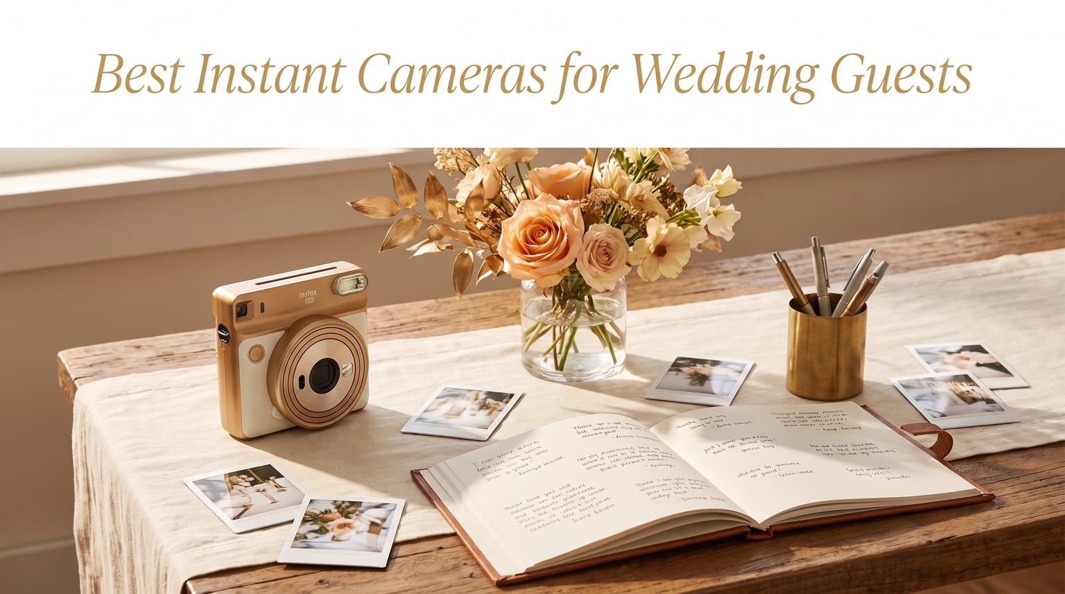 Best Instant Cameras for Wedding Guests
