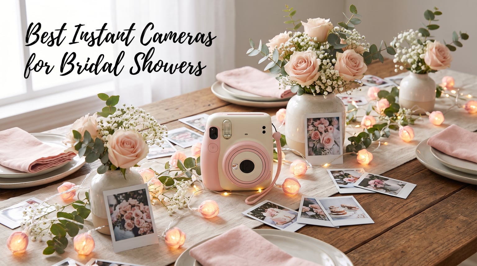 Best Instant Cameras for Bridal Showers