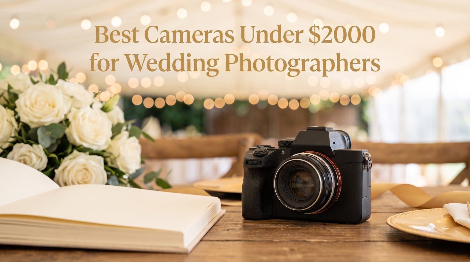 Best Cameras Under $2000 for Wedding Photographers