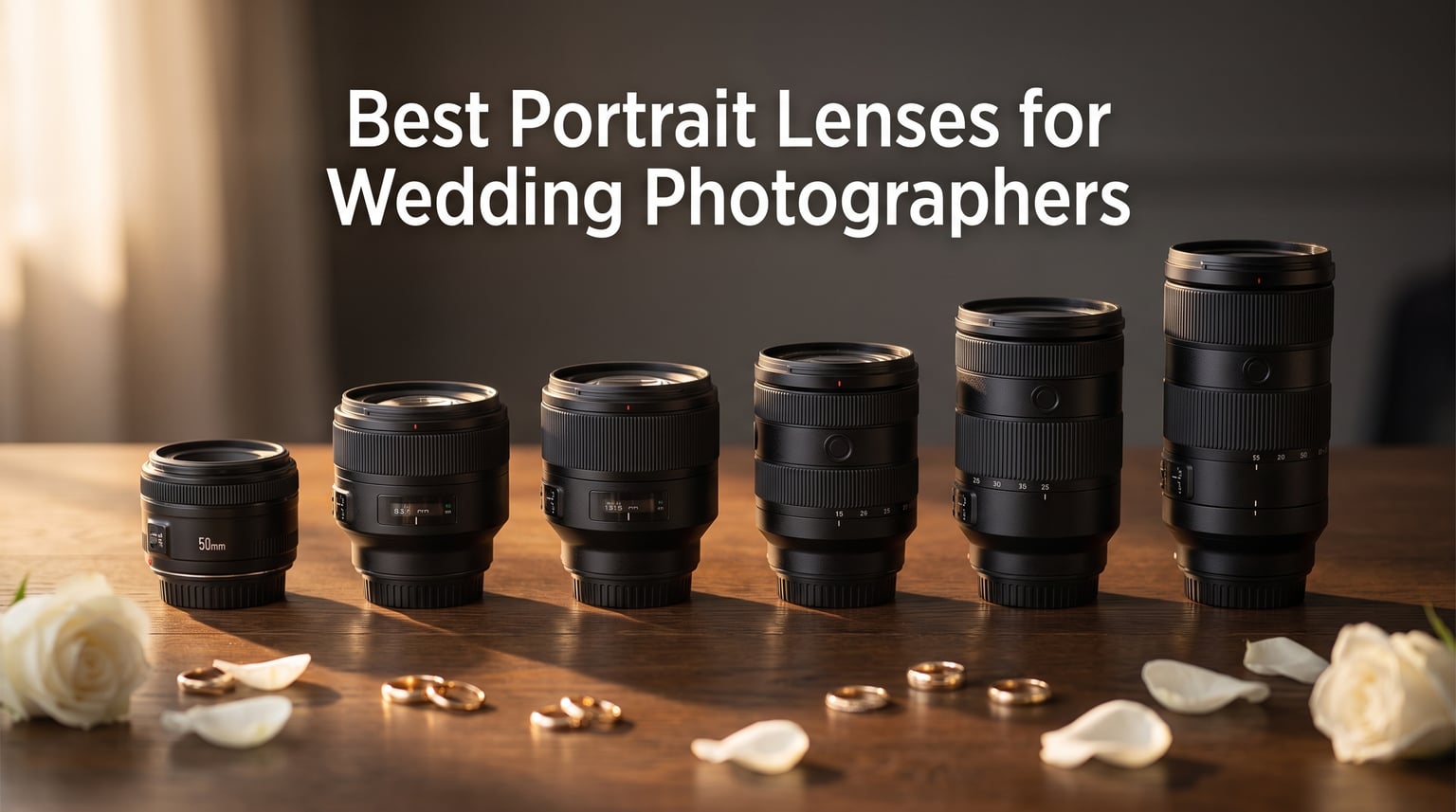 Best Portrait Lenses for Wedding Photographers