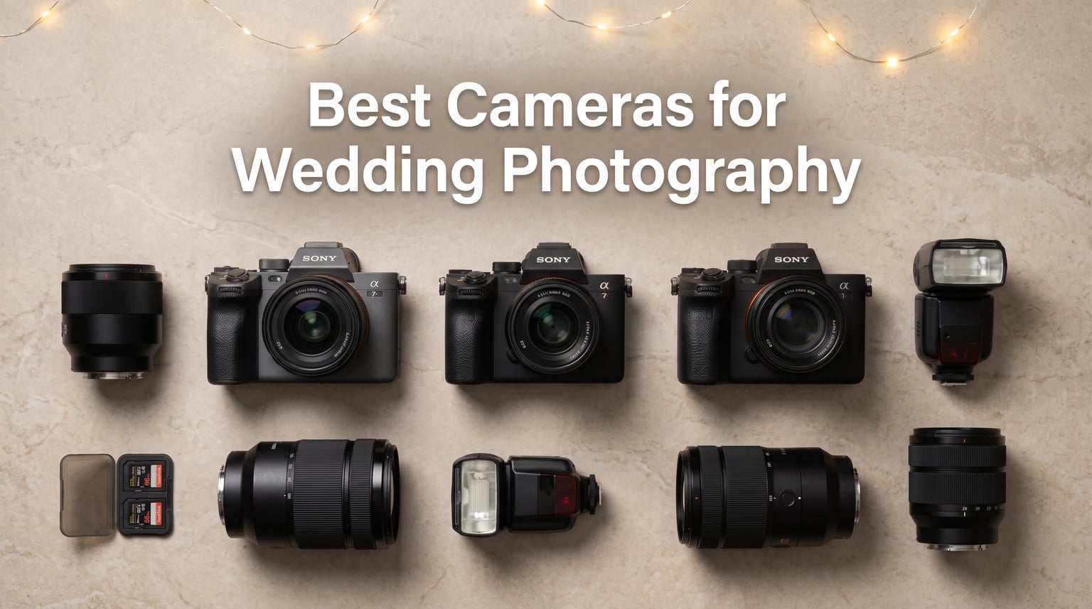 Best Cameras for Wedding Photography