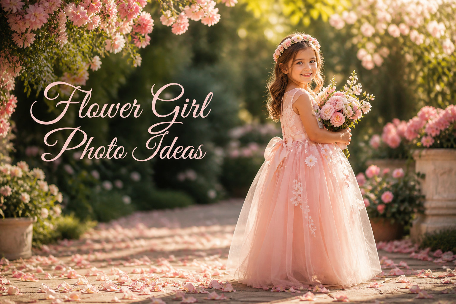 Flower Girl Photo Ideas