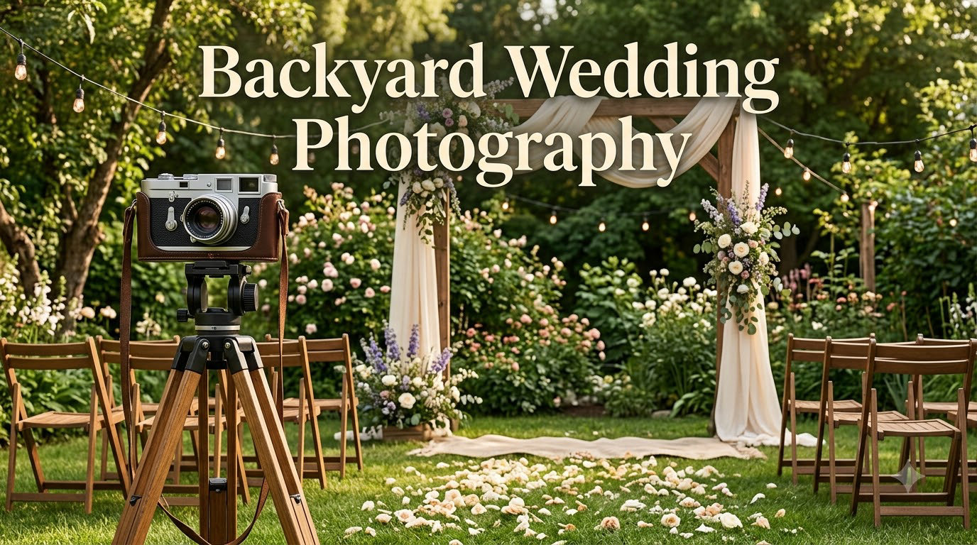Backyard Wedding Photography
