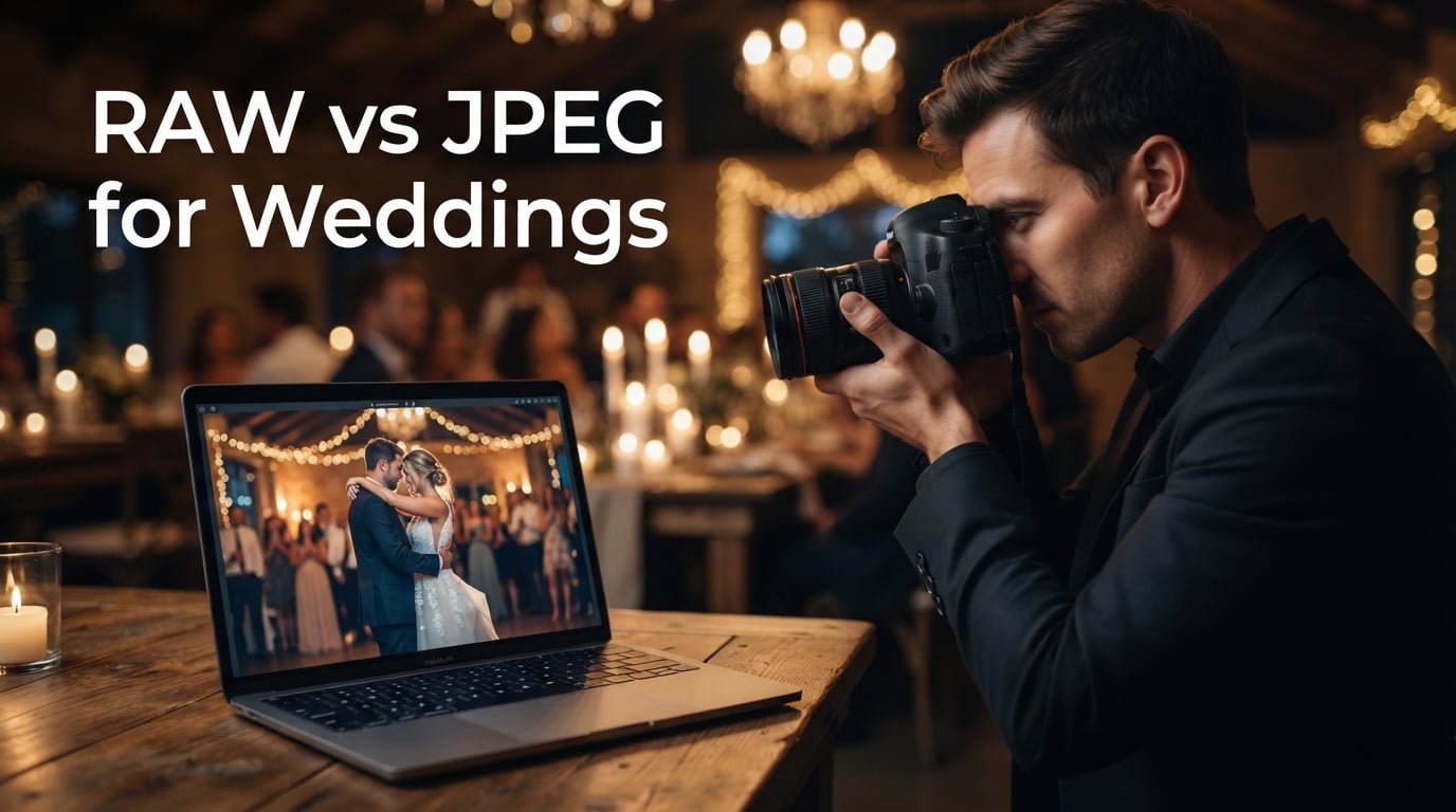 RAW vs JPEG for Weddings
