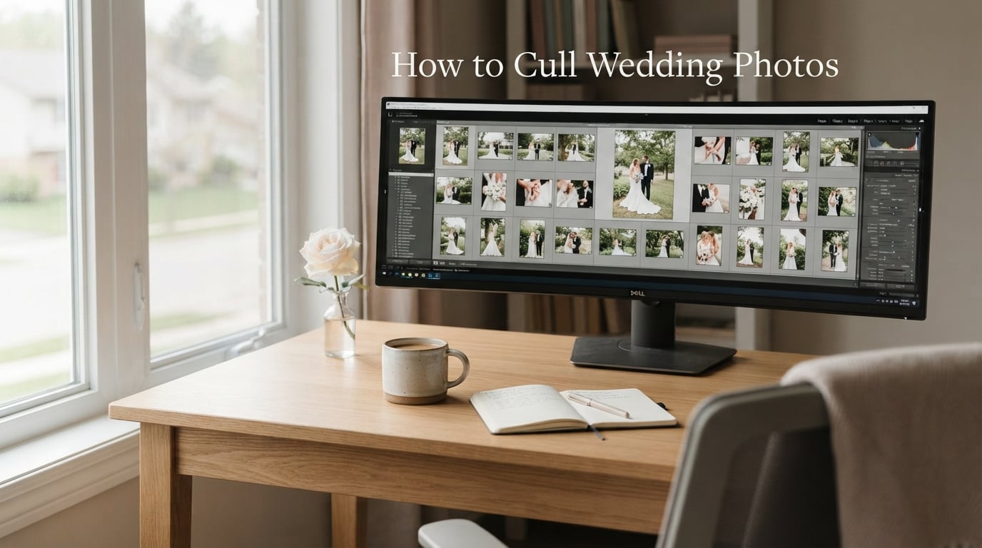 How to Cull Wedding Photos
