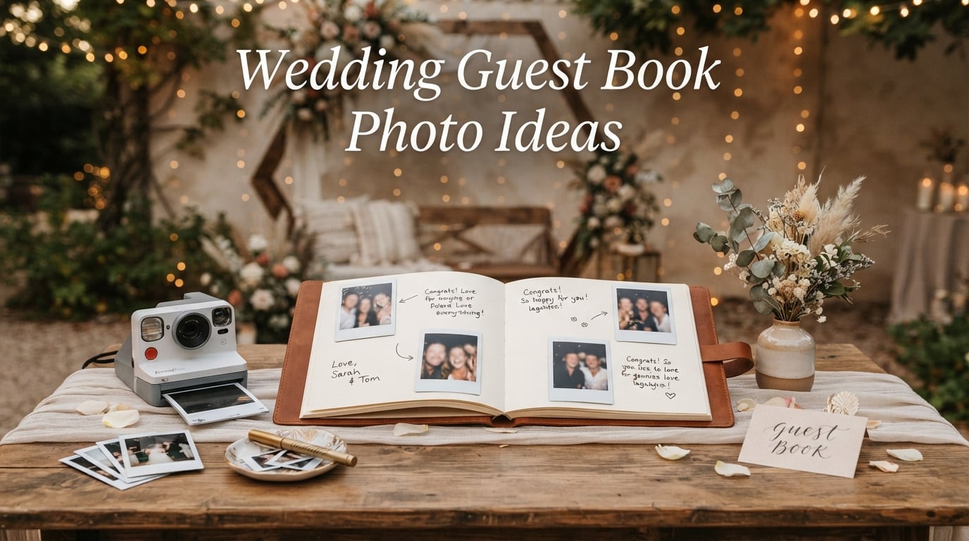 Wedding Guest Book Photo Ideas