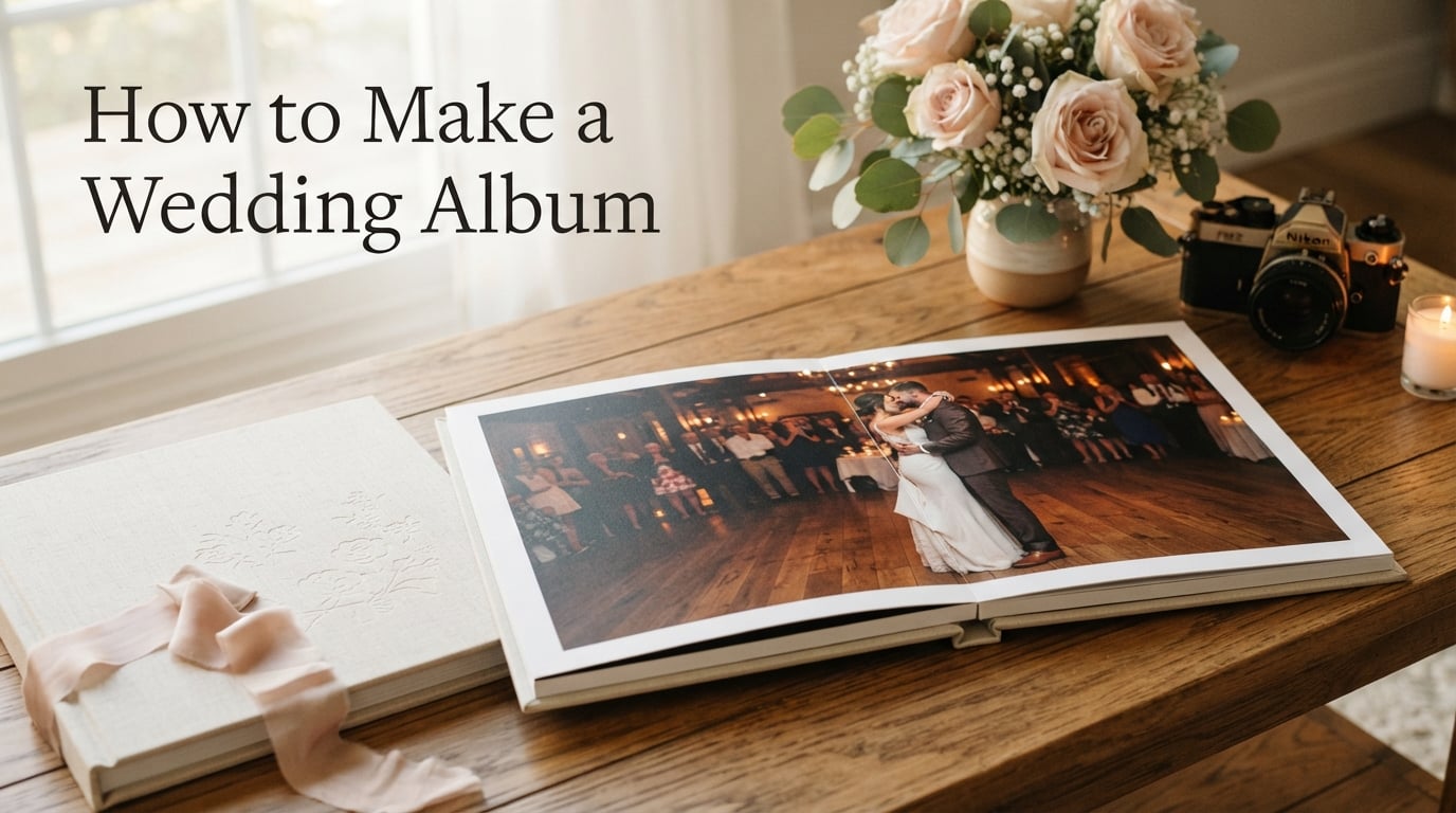 How to Make a Wedding Album