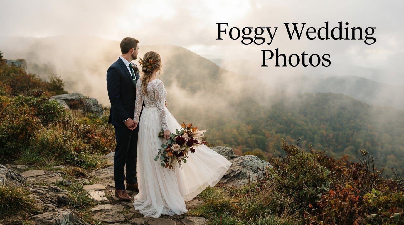 Foggy Wedding Photos