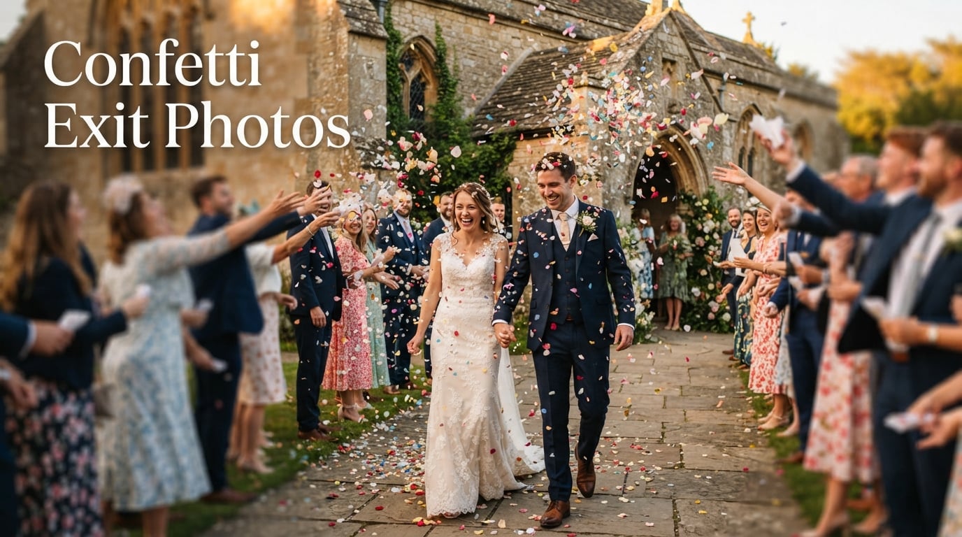 Confetti Exit Photos