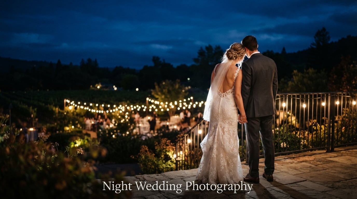 Night Wedding Photography