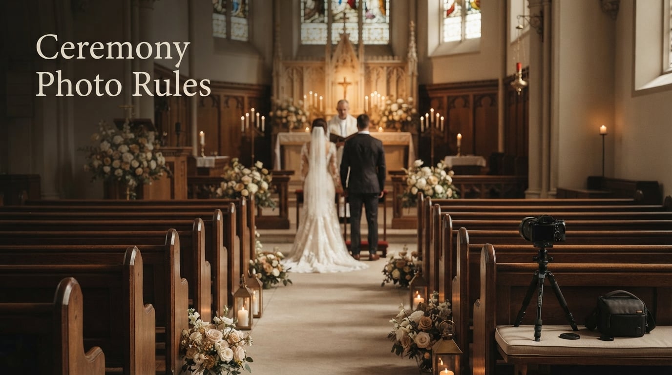 Ceremony Photo Rules