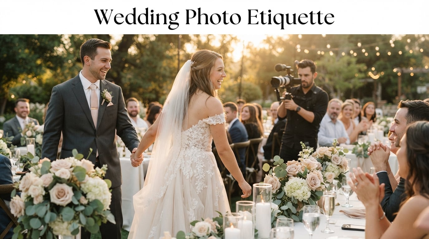 Wedding Photo Etiquette