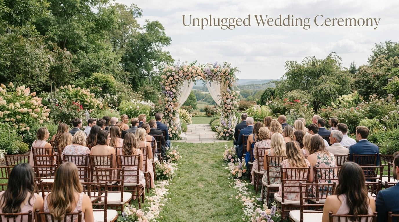 Unplugged Wedding Ceremony