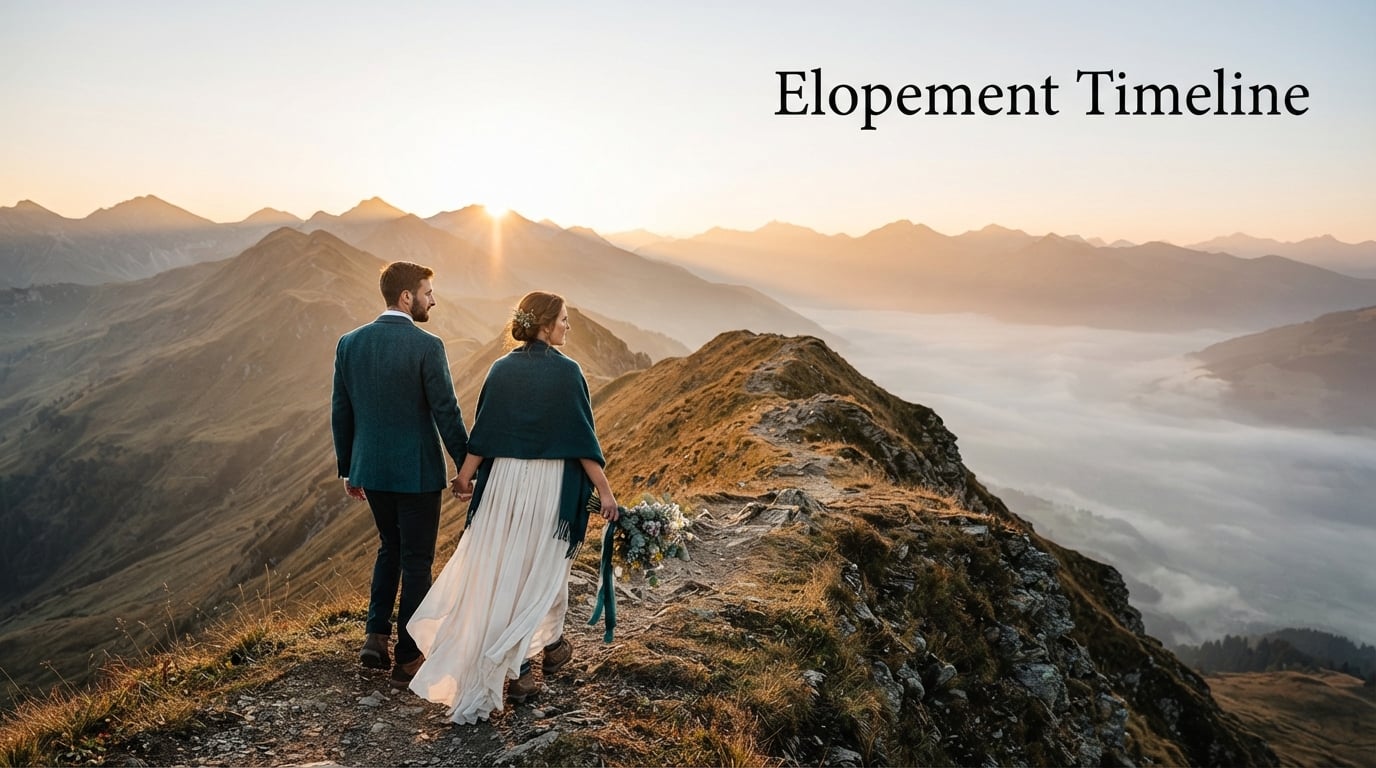 Elopement Timeline