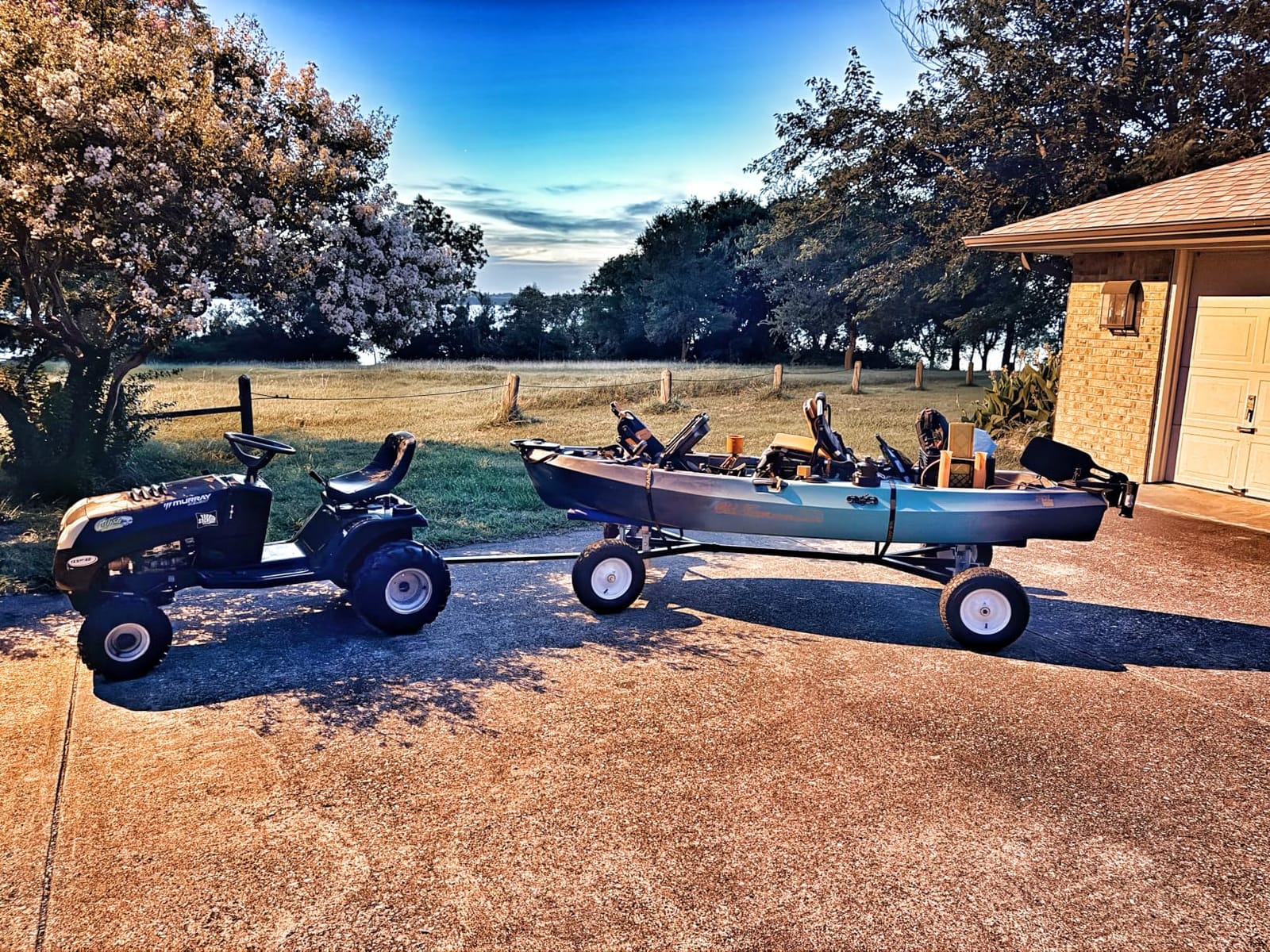 FARM-TUFF ATV Utility Wagon Chassis, 2200lb Capacity customer photo 2