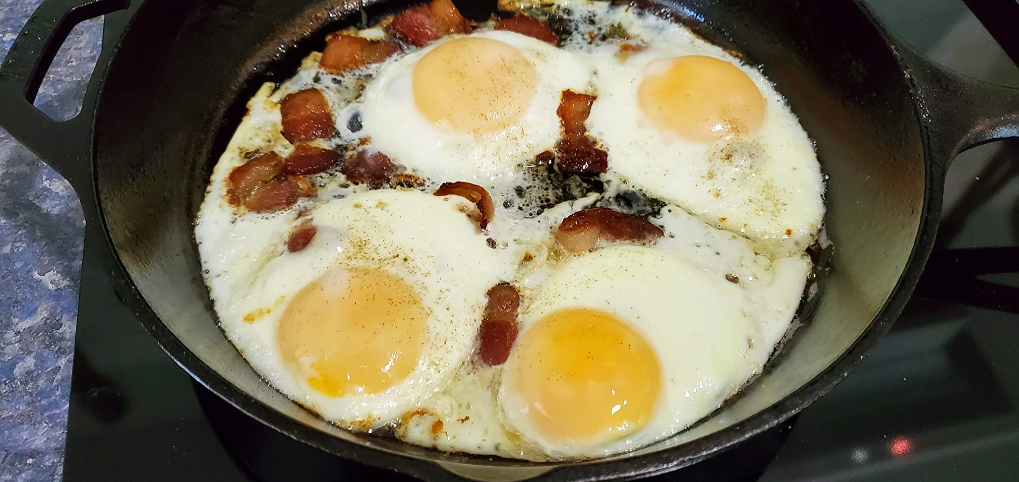 Lodge Pre-Seasoned Cast Iron Skillet, PFAS-Free, 6.5 Inches customer photo 1
