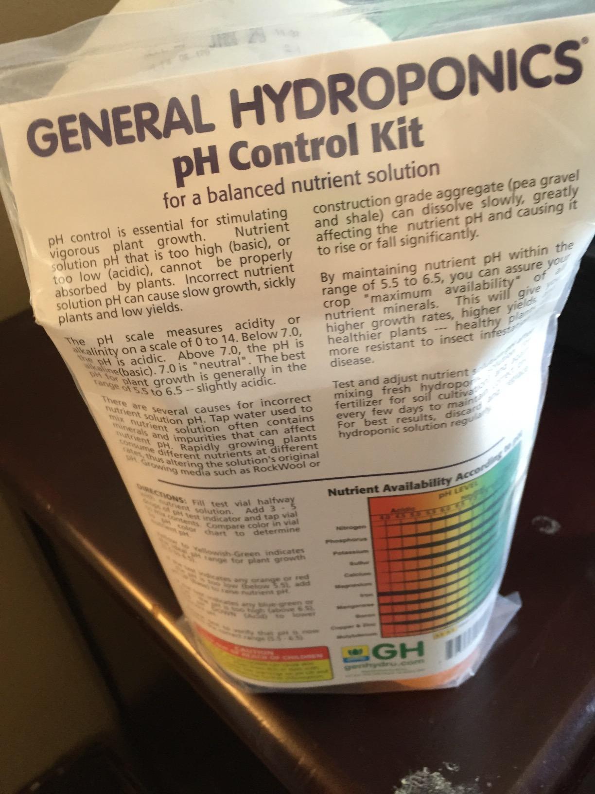 General Hydroponics Ph Control Kit customer photo 1