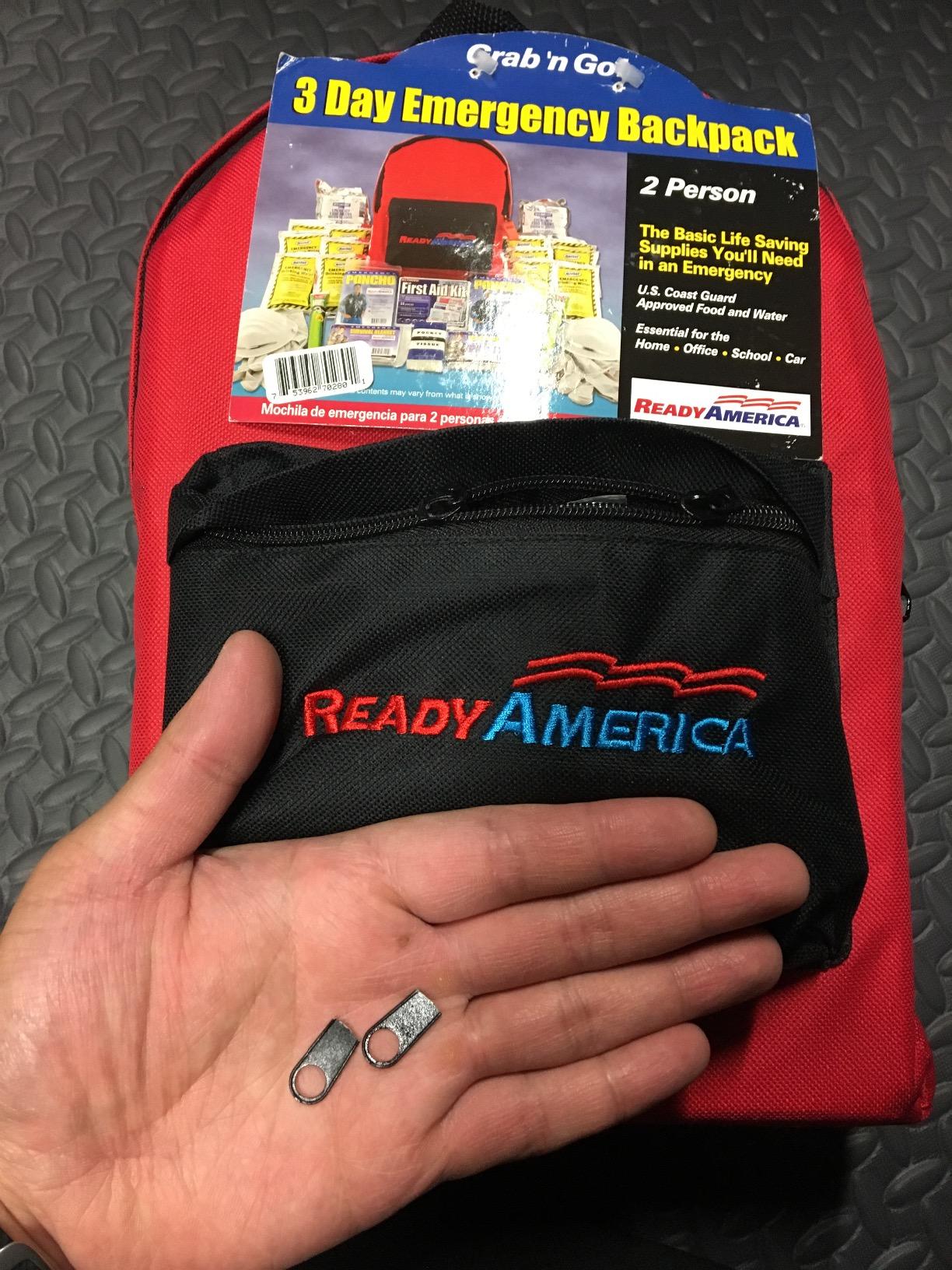 Ready America 70280 Emergency 2-Person 3-Day Survival Backpack customer photo 1