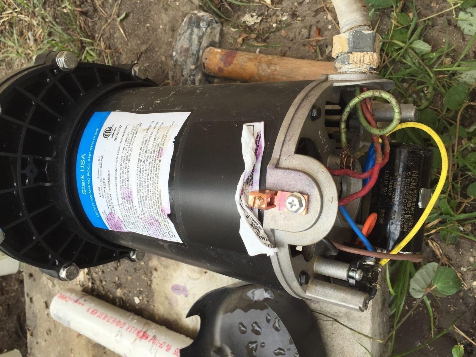 Flotec 1-1/2 HP 4020 gph Thermoplastic Sprinkler Pump customer photo 1