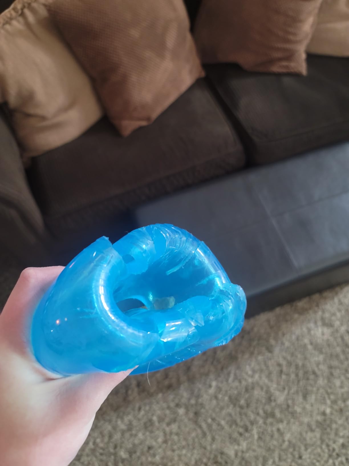 Outward Hound Snoop Interactive Treat Dispensing Dog Toy, Blue, 5