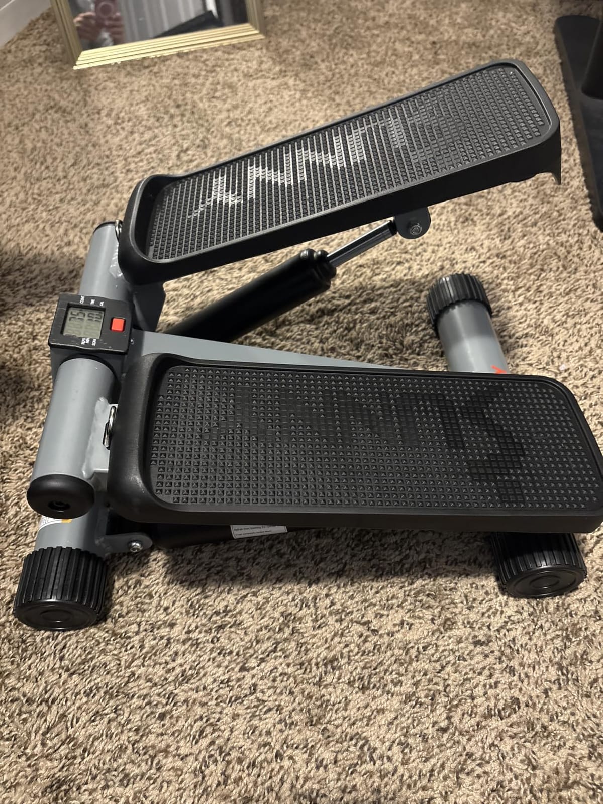 Sunny Health & Fitness Mini Stair Stepper w/Resistance Bands for Home Gym customer photo 1