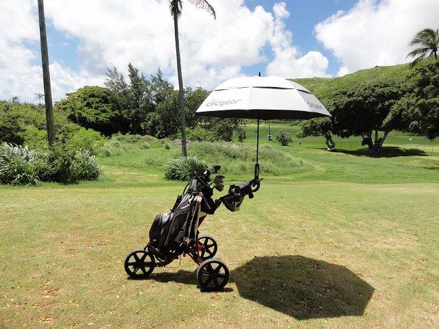 Clicgear Umbrella Angle Adjuster Mount and Rovic Golf Push Carts customer photo 1