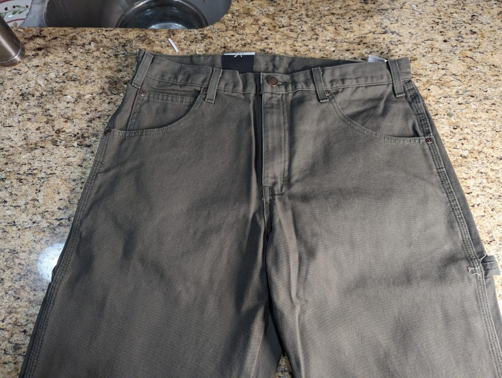 Dickies Men's Relaxed Fit Heavyweight Duck Carpenter Pants customer photo 1