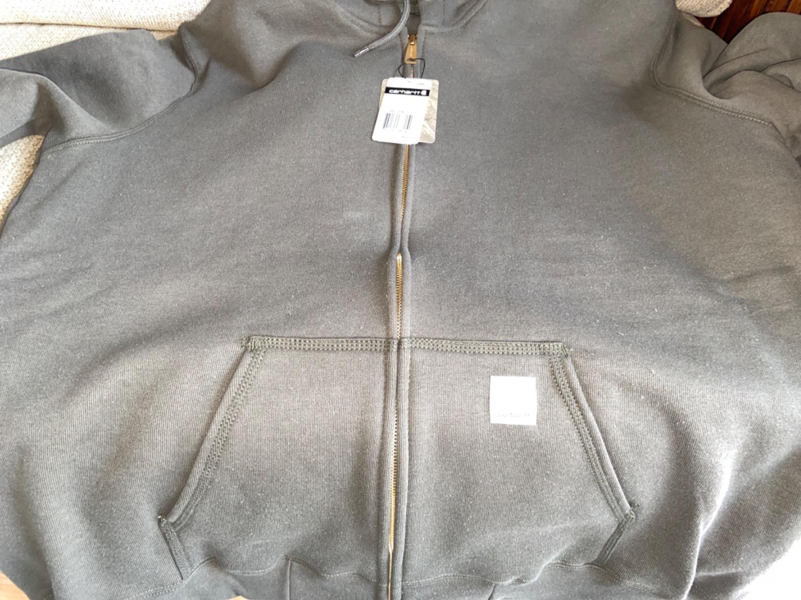 Carhartt Men's Marquette Full-Zip Sweatshirt customer photo 1