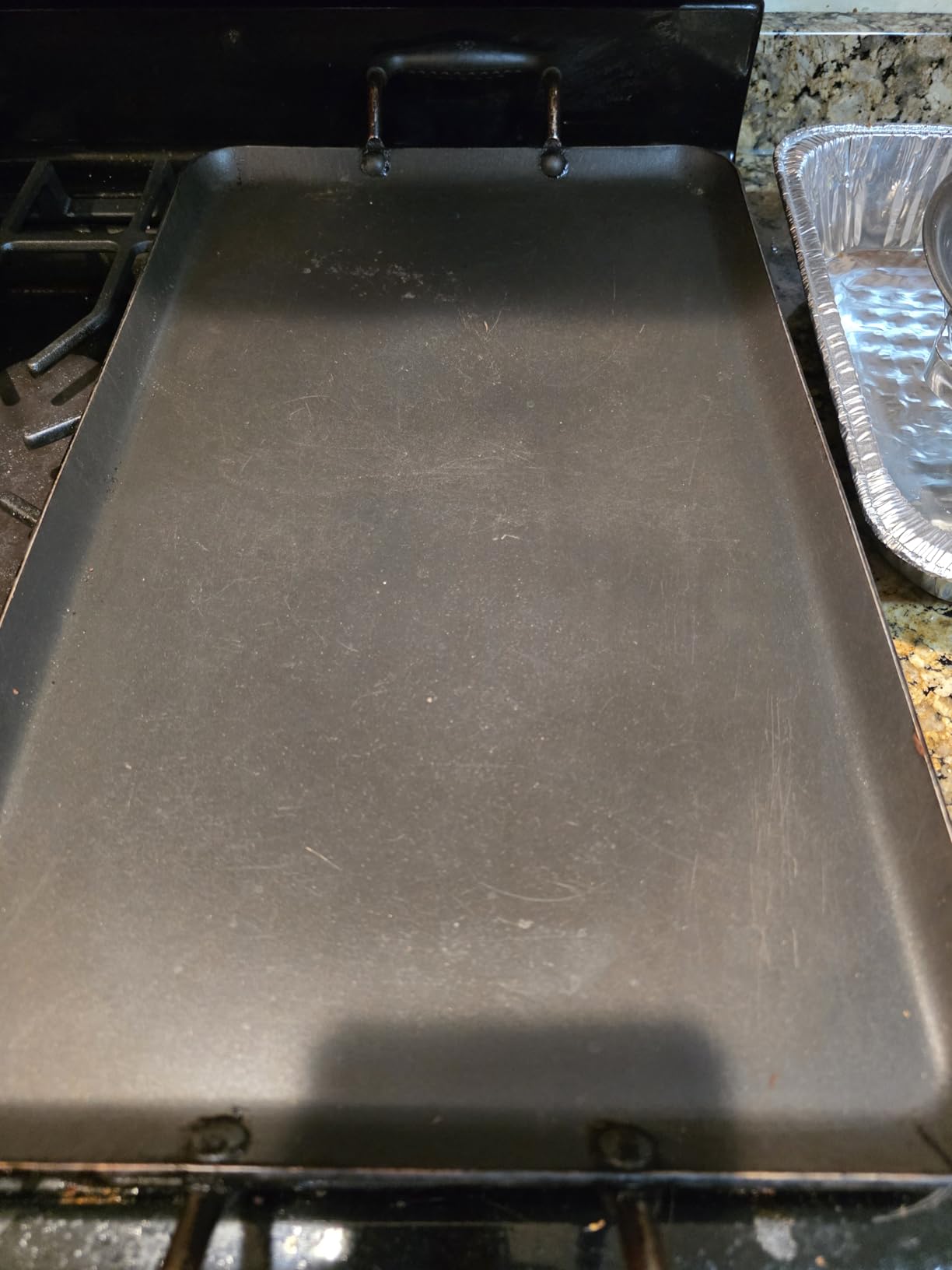 Ecolution Artistry Nonstick Square Griddle, Easy To Clean, Comfortable Handle, Even Heating, Dishwasher Safe Pots and Pans, 11-Inch, Black customer photo 1