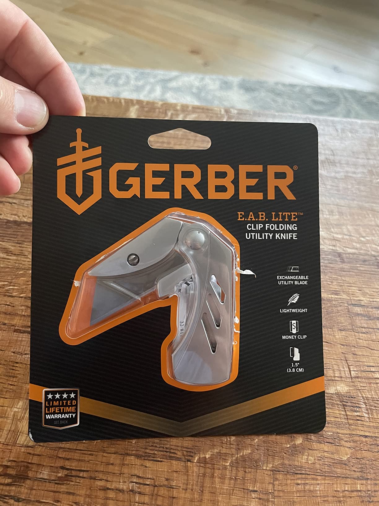 Gerber Gear EAB Lite Pocket Razor Knife with Money Clip - EDC Gear Folding Stainless Steel Utility Knife with Box Cutter Blade for Everyday Carry customer photo 1