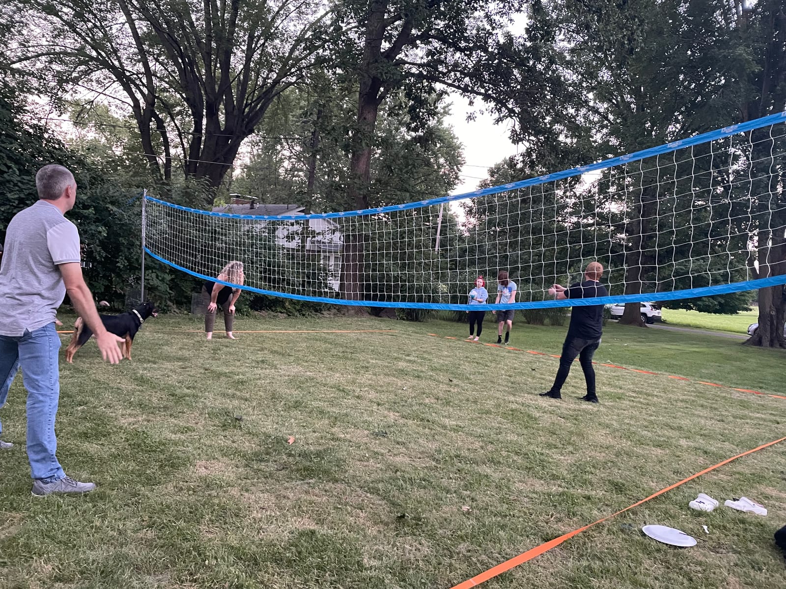 Baden Volleyball Net Set, Volleyball Bag, Adjustable Poles, & Boundary Lines, Portable Volleyball Net for Backyard or Outdoor Activities for Men, Women & Kids customer photo 1