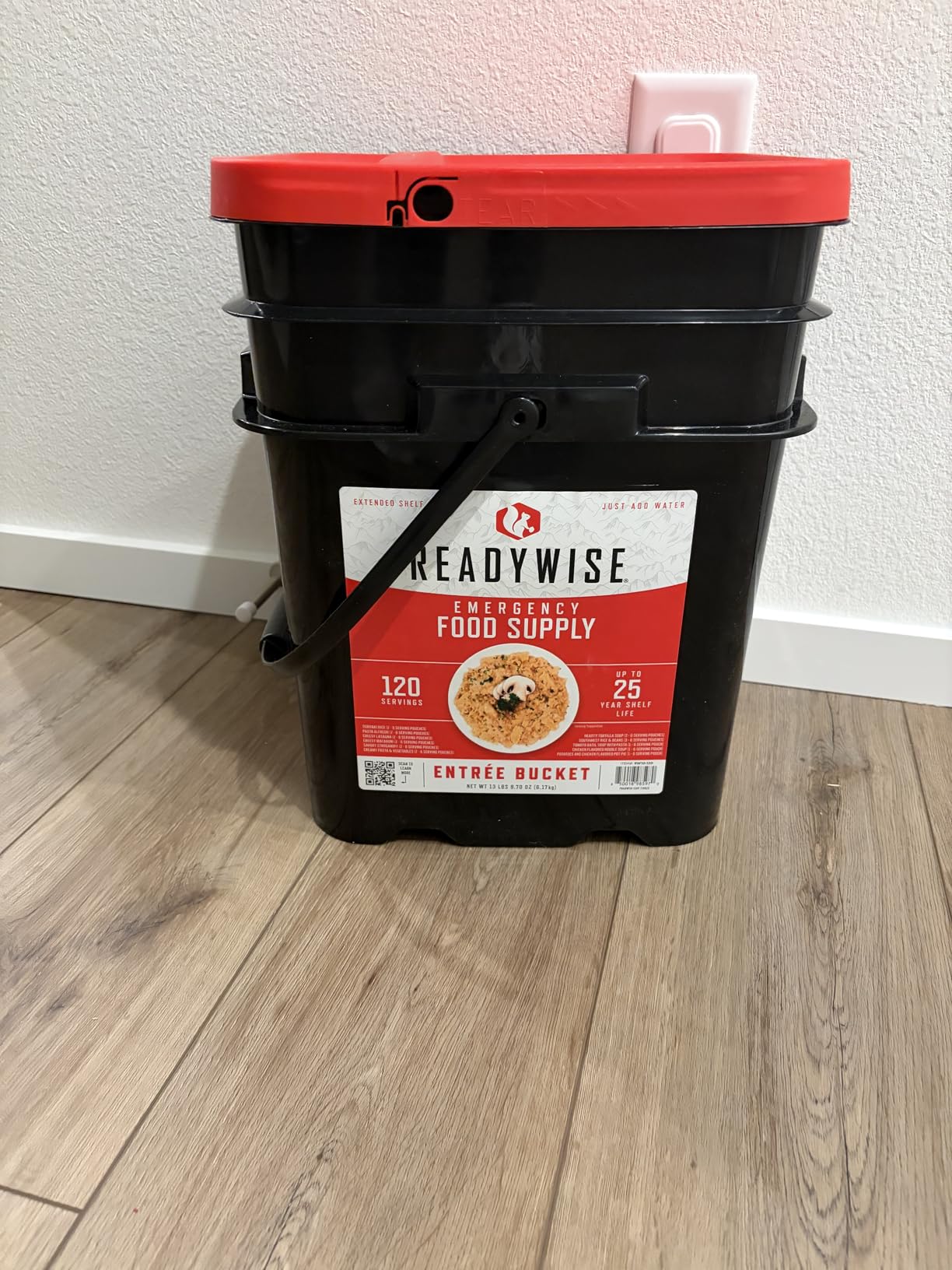 READYWISE Emergency Survival Food Supply Favorite Sample Bucket 120 Serving customer photo 1