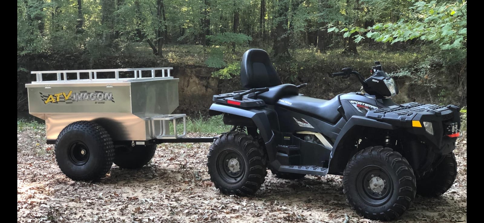 800al ATV Wagon Trailer customer photo 1