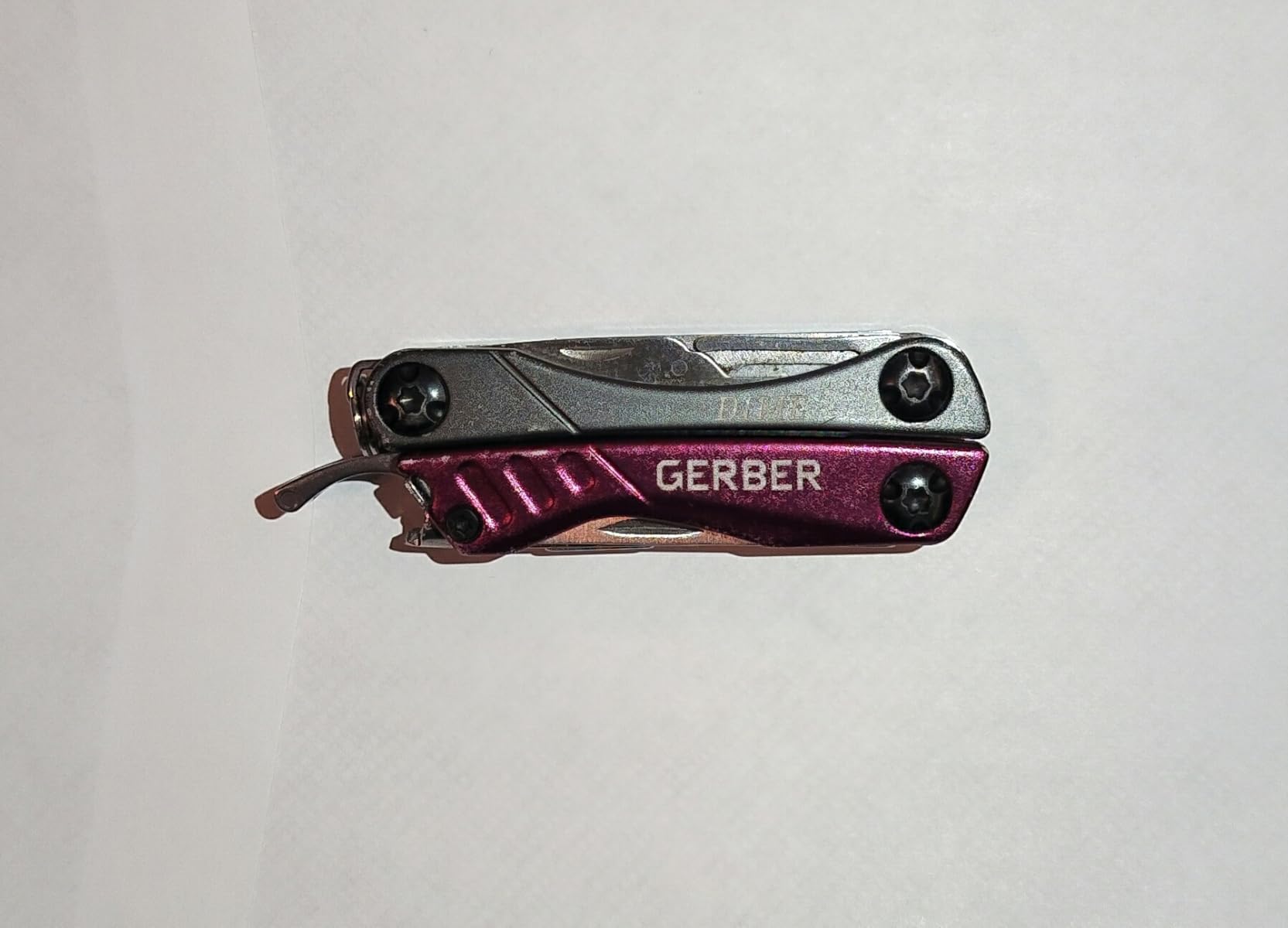 Gerber Dime 12-in-1 Mini Multitool Pliers, Pocket Knife,Bottle Opener,Black customer photo 1