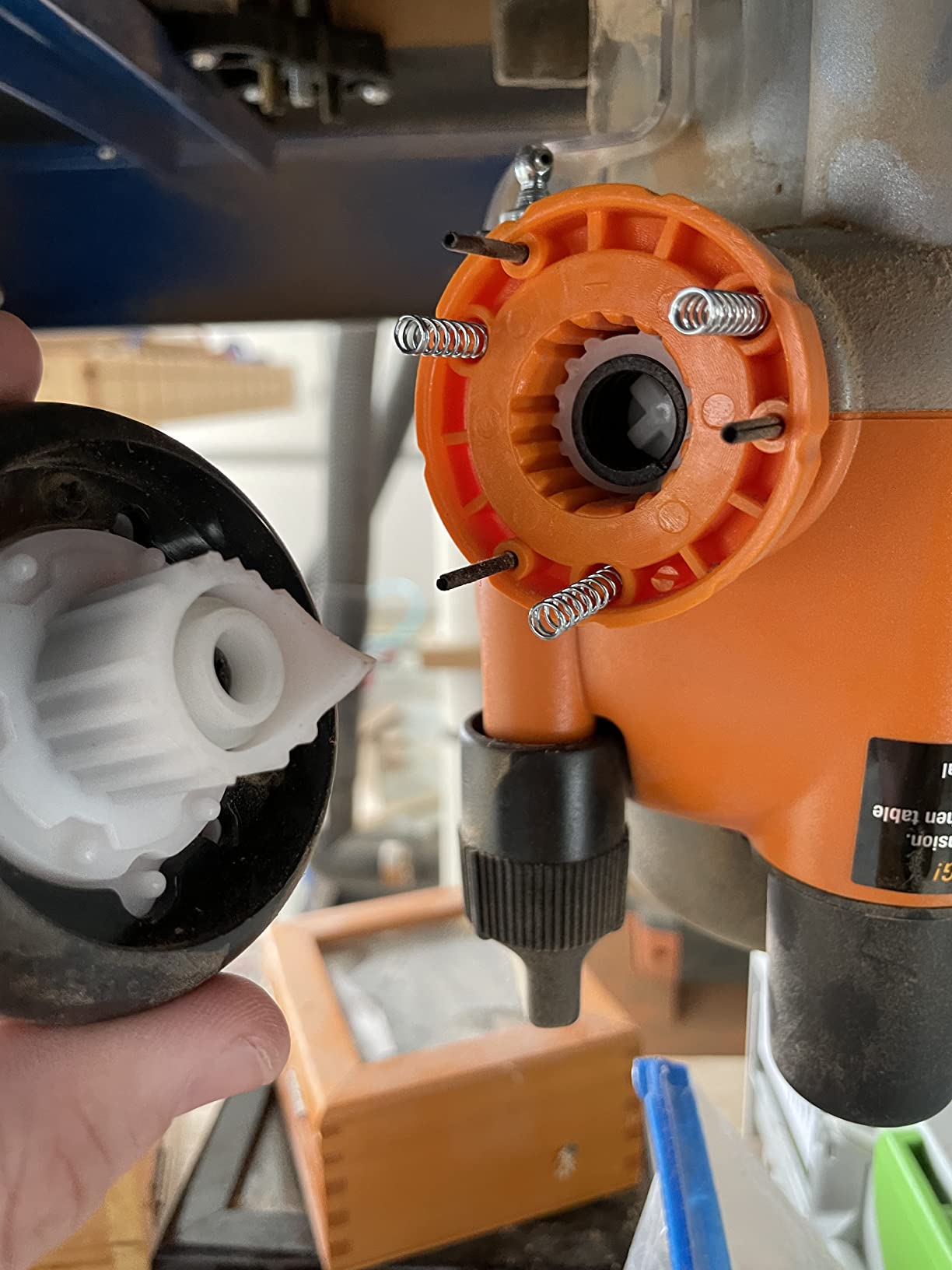 Triton TRA001 3-1/4 HP Dual Mode Precision Plunge Router customer photo 1