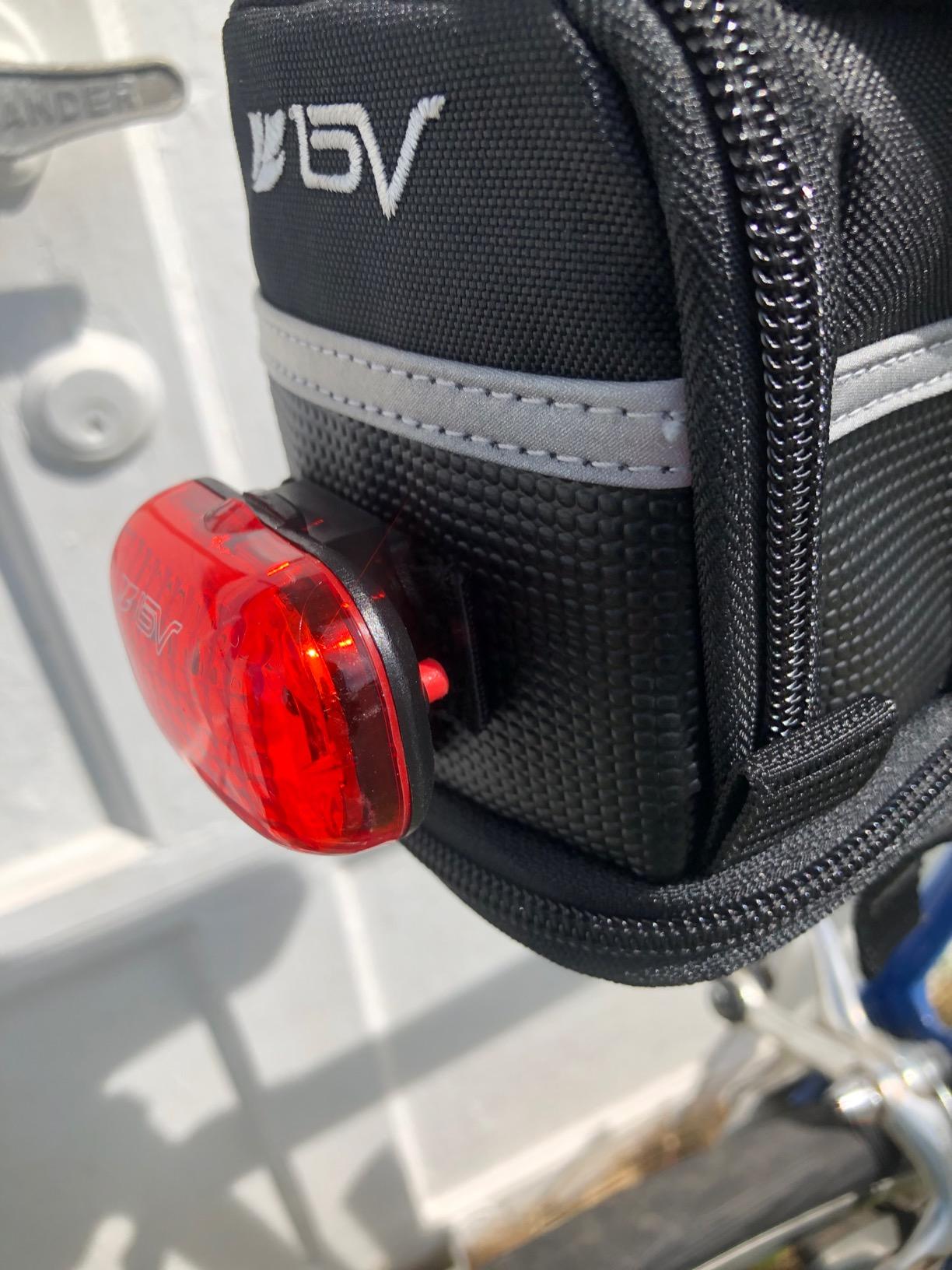 BV Bike Lights, Super Bright with 5 LED Bike Headlight & 3 LED Rear, Bike Lights for Night Riding with Quick-Release, Waterproof Bicycle Light Set, Bike Accessories, Bicycle Accessories, Flashlight customer photo 1